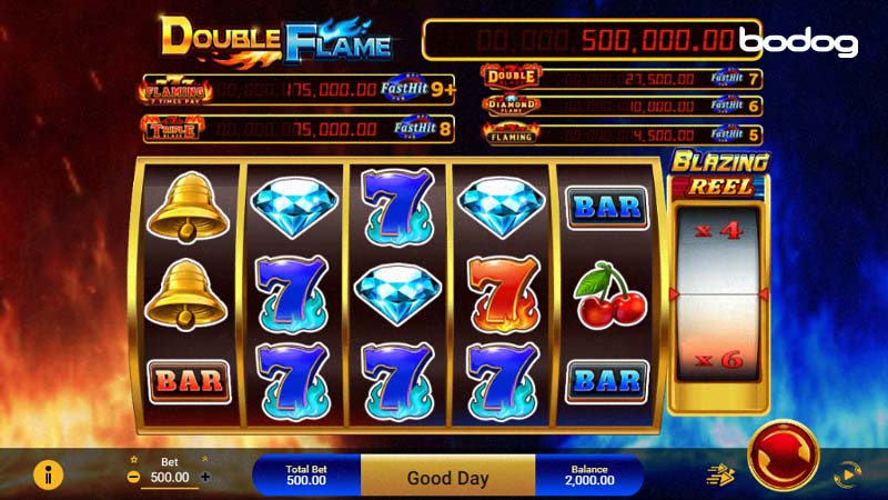 double flame blazing