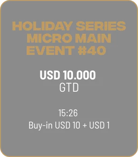holiday series poker