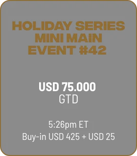 holiday series poker