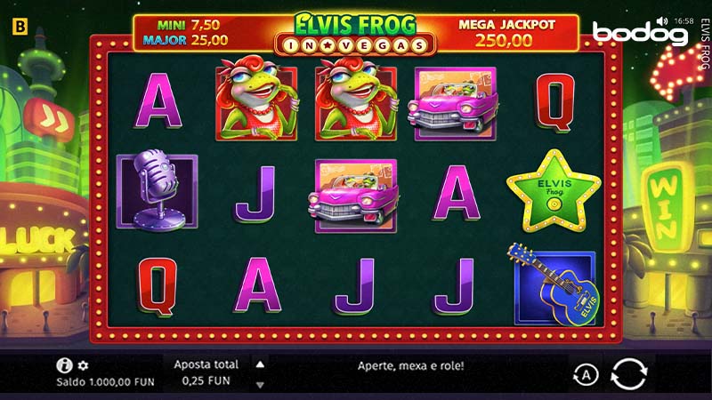 elvis frog vegas